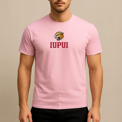 Men's IUPUI Jaguars Logo Cotton T-Shirt