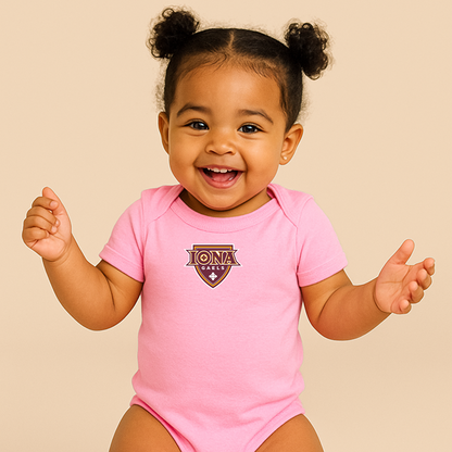 Iona Gaels Logo Baby Romper Onesie