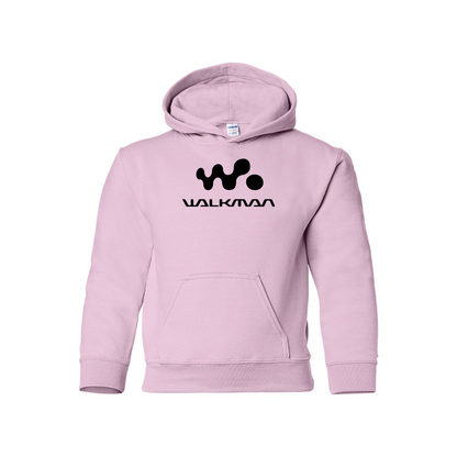 Youth Walkman  Logo  Pullover Hoodie