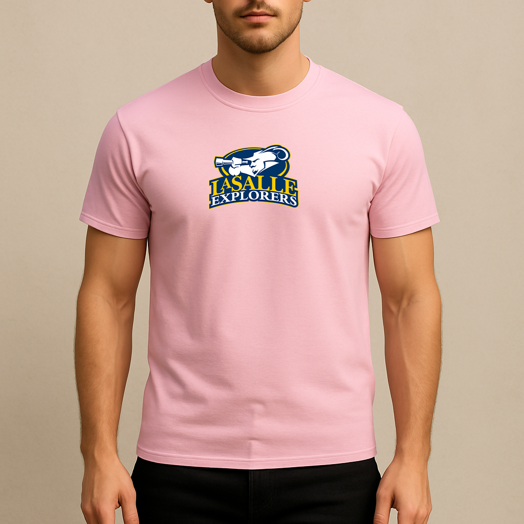Men's La Salle Explorers Logo Cotton T-Shirt