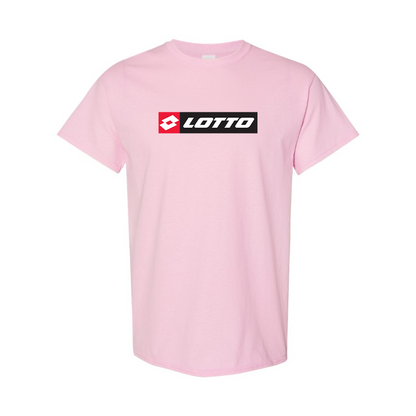 Men's Lotto Logo Cotton T-Shirt