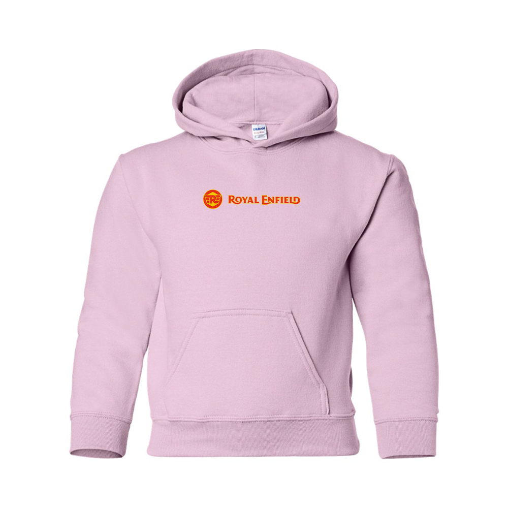 Youth Royal Enfield Logo Pullover Hoodie