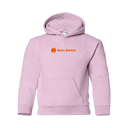 Youth Royal Enfield Logo Pullover Hoodie