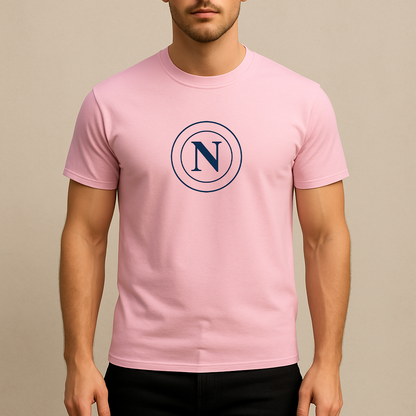 Men's Napoli 2025 Soccer Logo Cotton T-Shirt
