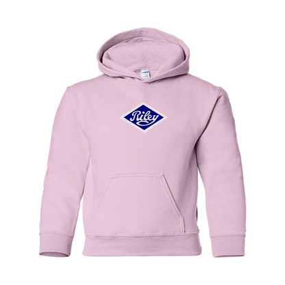 Youth Riley Logo Pullover Hoodie