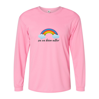 Men's Ça va bien aller Performance Long Sleeve T-Shirt