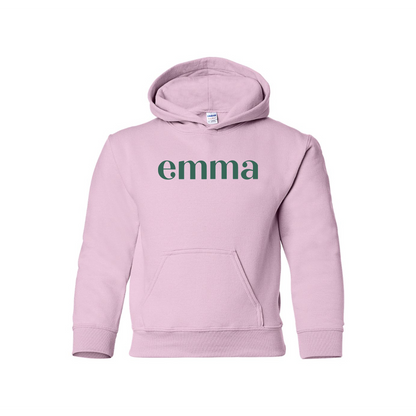 Youth Emma Logo Pullover Hoodie