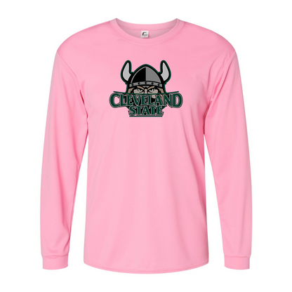 Men's  Cleveland State Vikings Performance Long Sleeve T-Shirt
