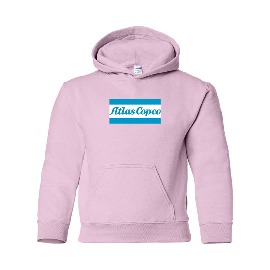 Youth Atlas Copco Logo Pullover Hoodie