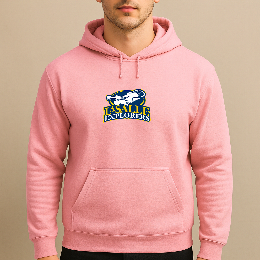 Men's La Salle Explorers Logo Pullover Hoodie