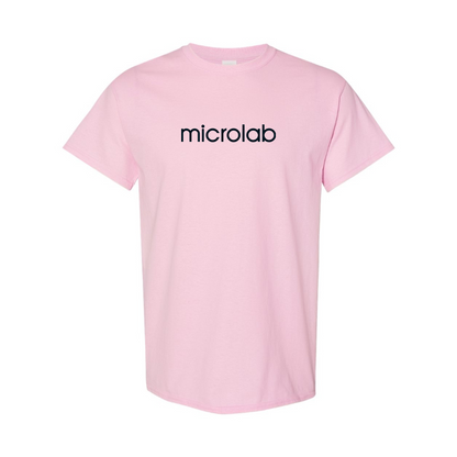 Men's Microlab Logo Cotton T-Shirt