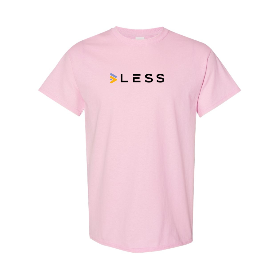 Men's LOGO LESS Logo Cotton T-Shirt