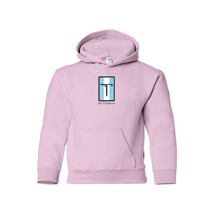 Youth De Tomaso  Logo  Pullover Hoodie