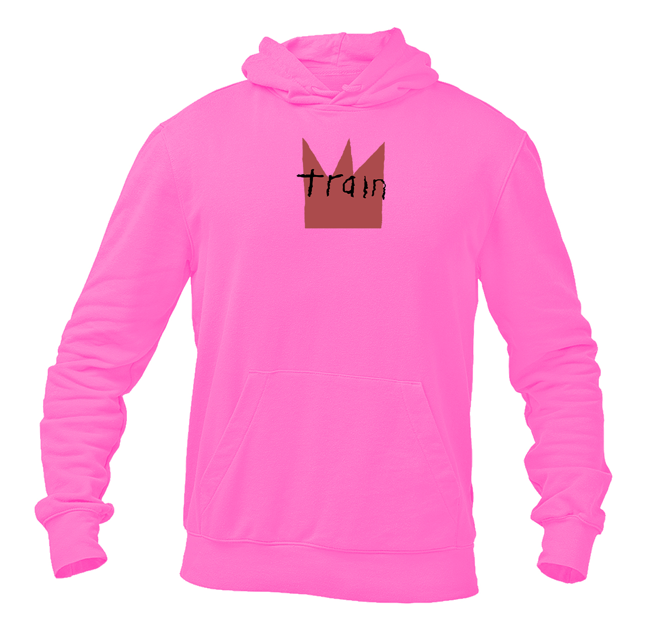 Men's Train Logo Pullover Hoodie