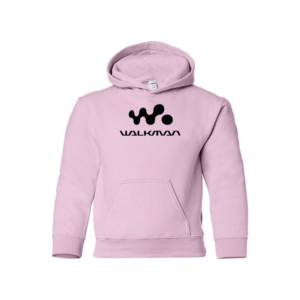 Youth Walkman  Logo  Pullover Hoodie