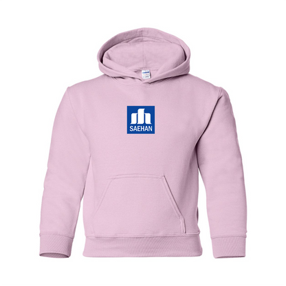 Youth Saehan Motors Logo Pullover Hoodie