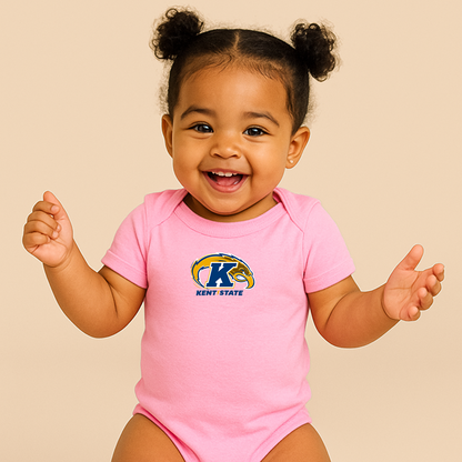 Kent State Golden Flashes Logo Baby Romper Onesie
