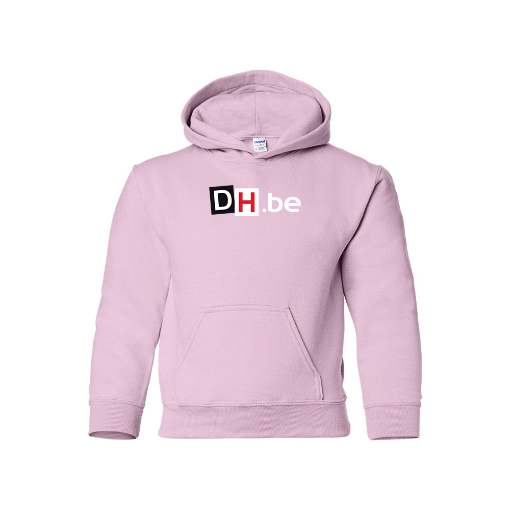 Youth  DH Derniere Heure  Logo  Pullover Hoodie