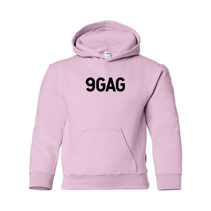 Youth 9gag Logo Pullover Hoodie