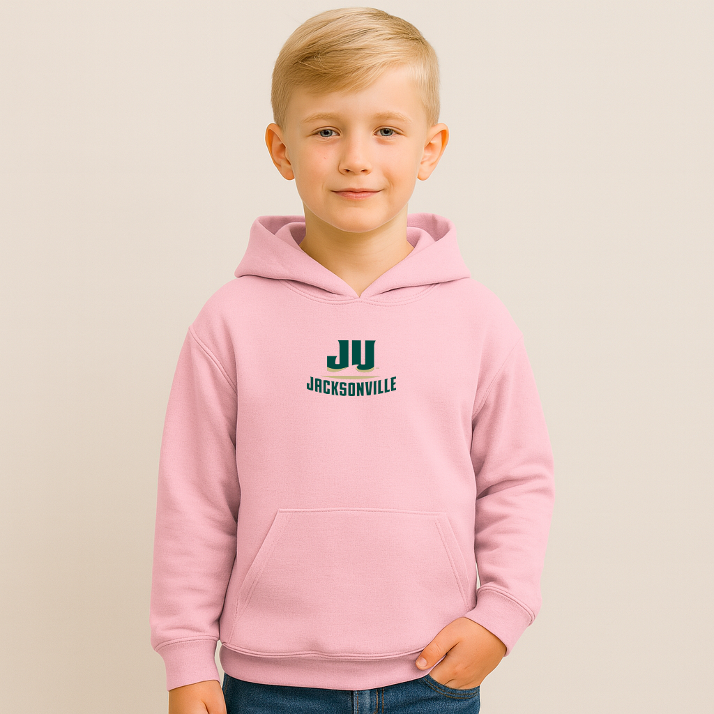Youth Jacksonville Dolphins Logo Pullover Hoodie