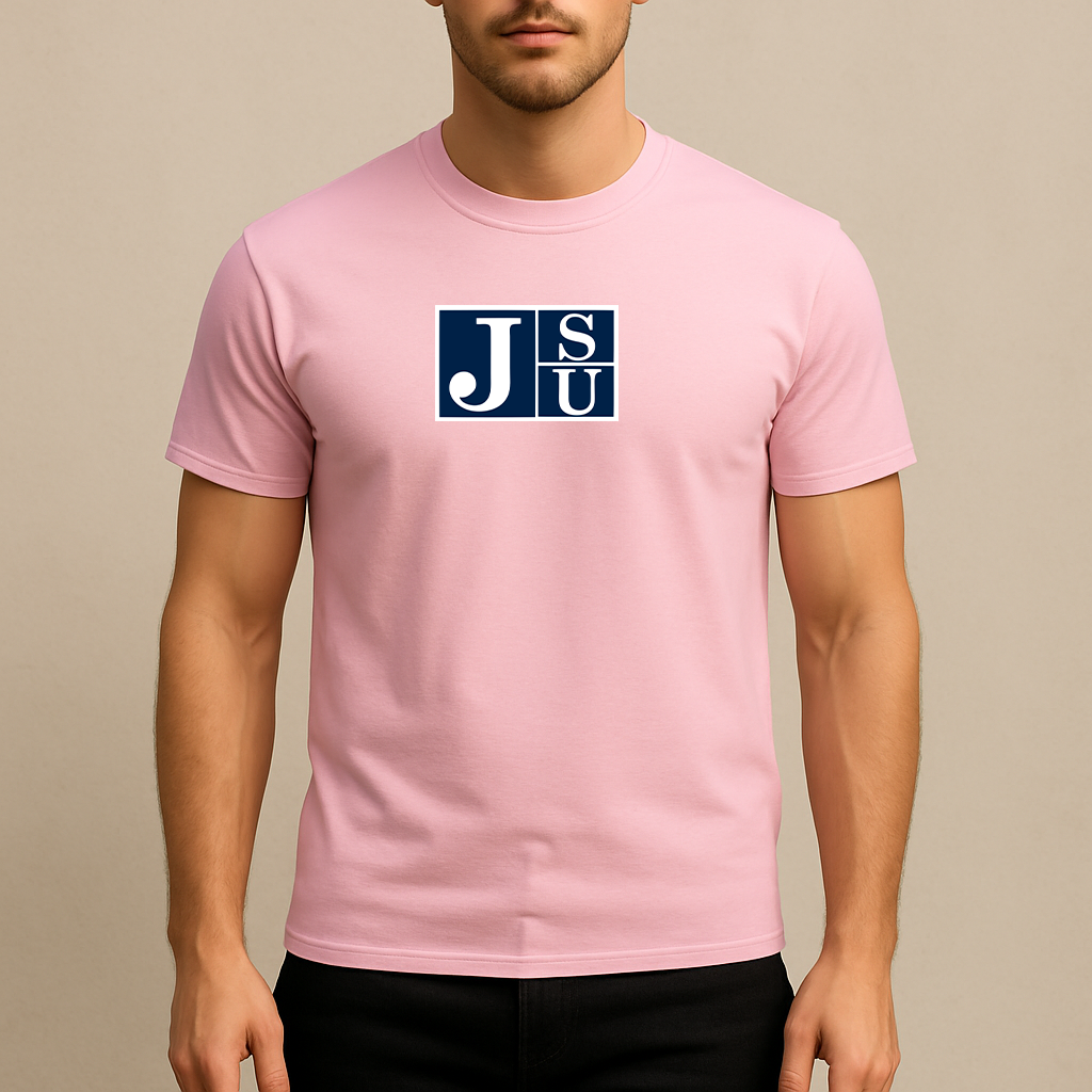 Men's Jackson State Tigers Logo Cotton T-Shirt