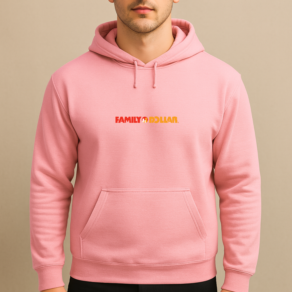 Men's Family Dollar Logo Pullover Hoodie