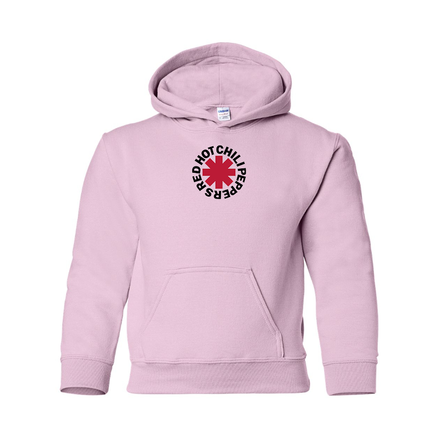 Youth Red Hot Chili Peppers Logo Pullover Hoodie