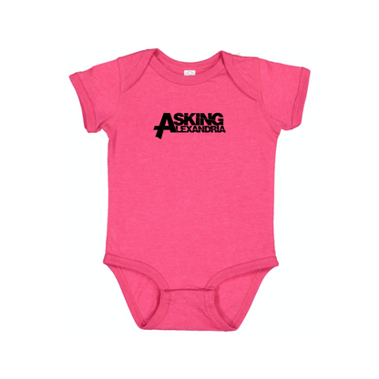 Asking Alexandria Logo Baby Onesie Romper