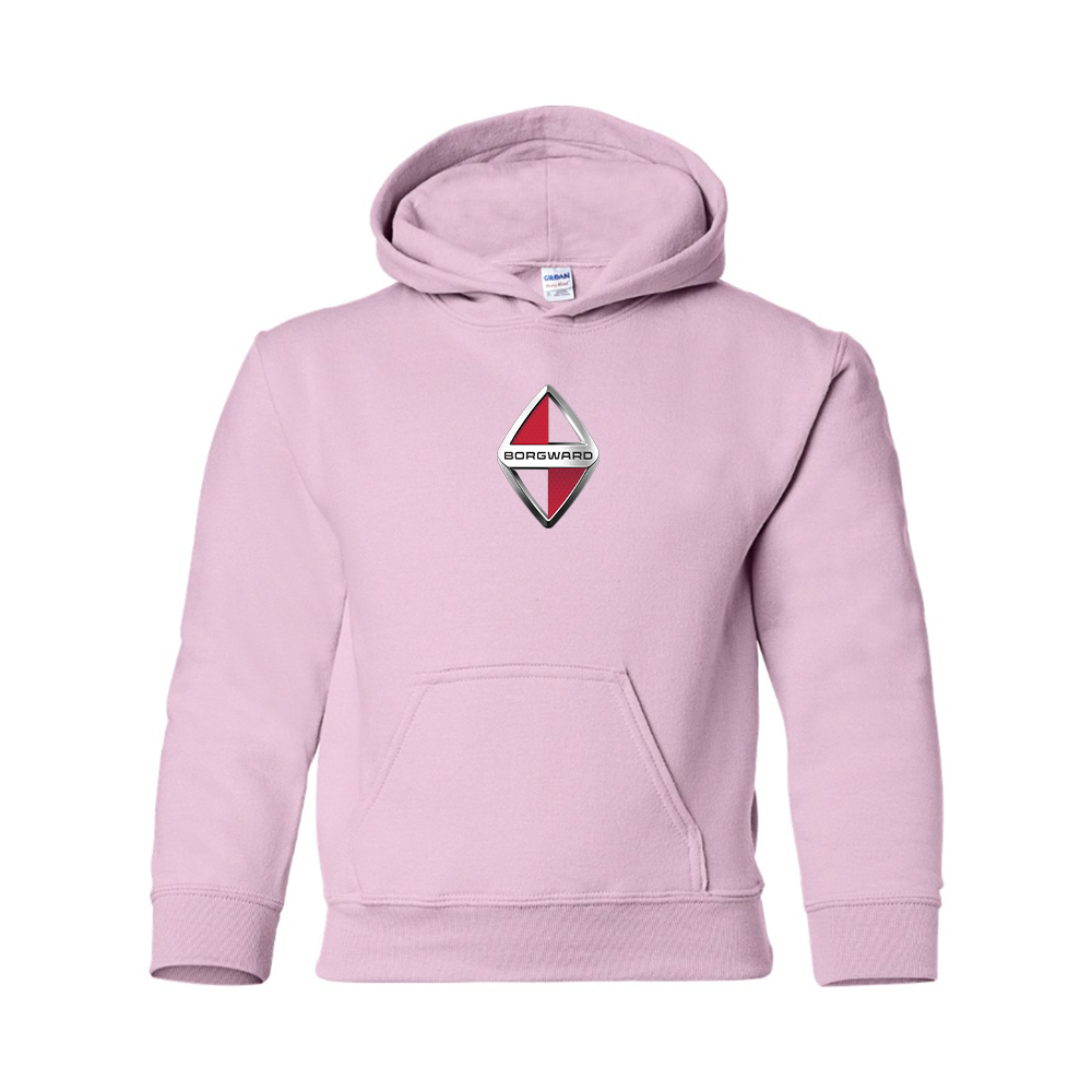 Youth Borgward Logo Pullover Hoodie