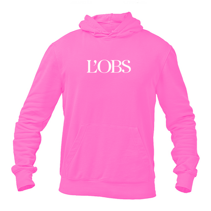 Men's L'OBS Logo Pullover Hoodie