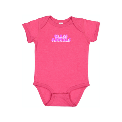 Glass Animals  Logo Baby Onesie Romper