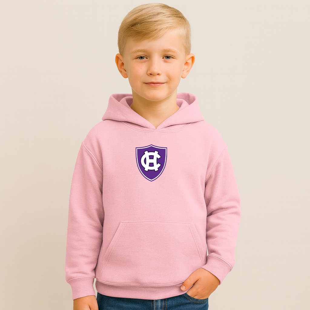 Youth Holy Cross Crusaders Logo Pullover Hoodie