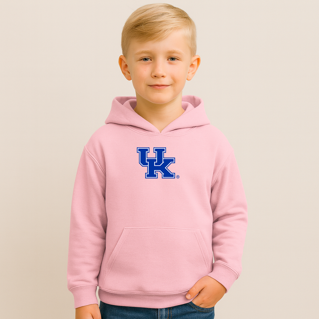 Youth Kentucky Wildcats Logo Pullover Hoodie
