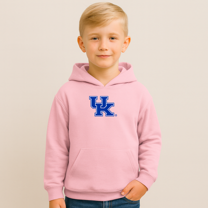 Youth Kentucky Wildcats Logo Pullover Hoodie