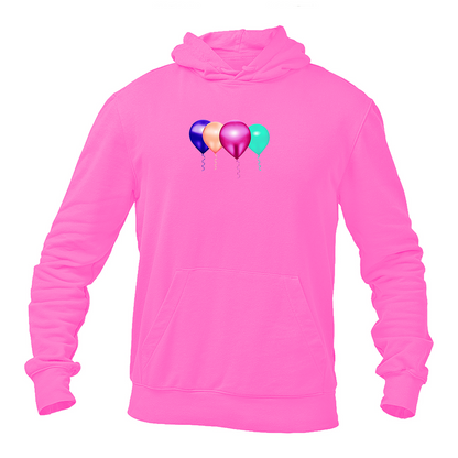 Men's Balloon-Emojis Logo Pullover Hoodie