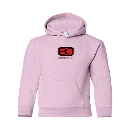 Youth Baltijas Dzips Logo Pullover Hoodie