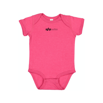 Alpha Industries Logo Baby Onesie Romper