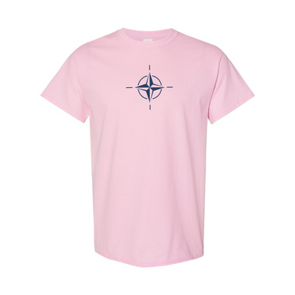 Men's Nato Emblem Logo Cotton T-Shirt