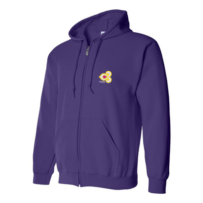 Men's Thai Airlines Logo Zipper Hoodie