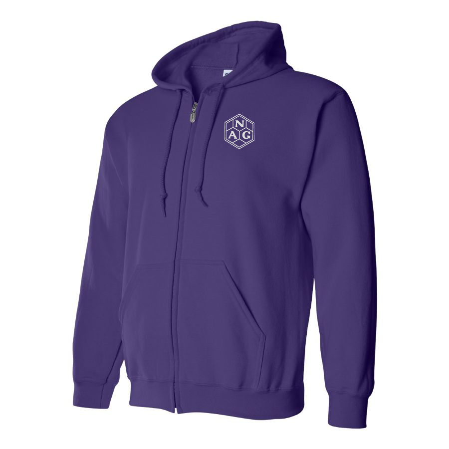 Men's NAG Logo Zipper Hoodie