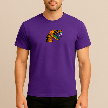 Men's Florida AM Rattlers Logo Cotton T-Shirt