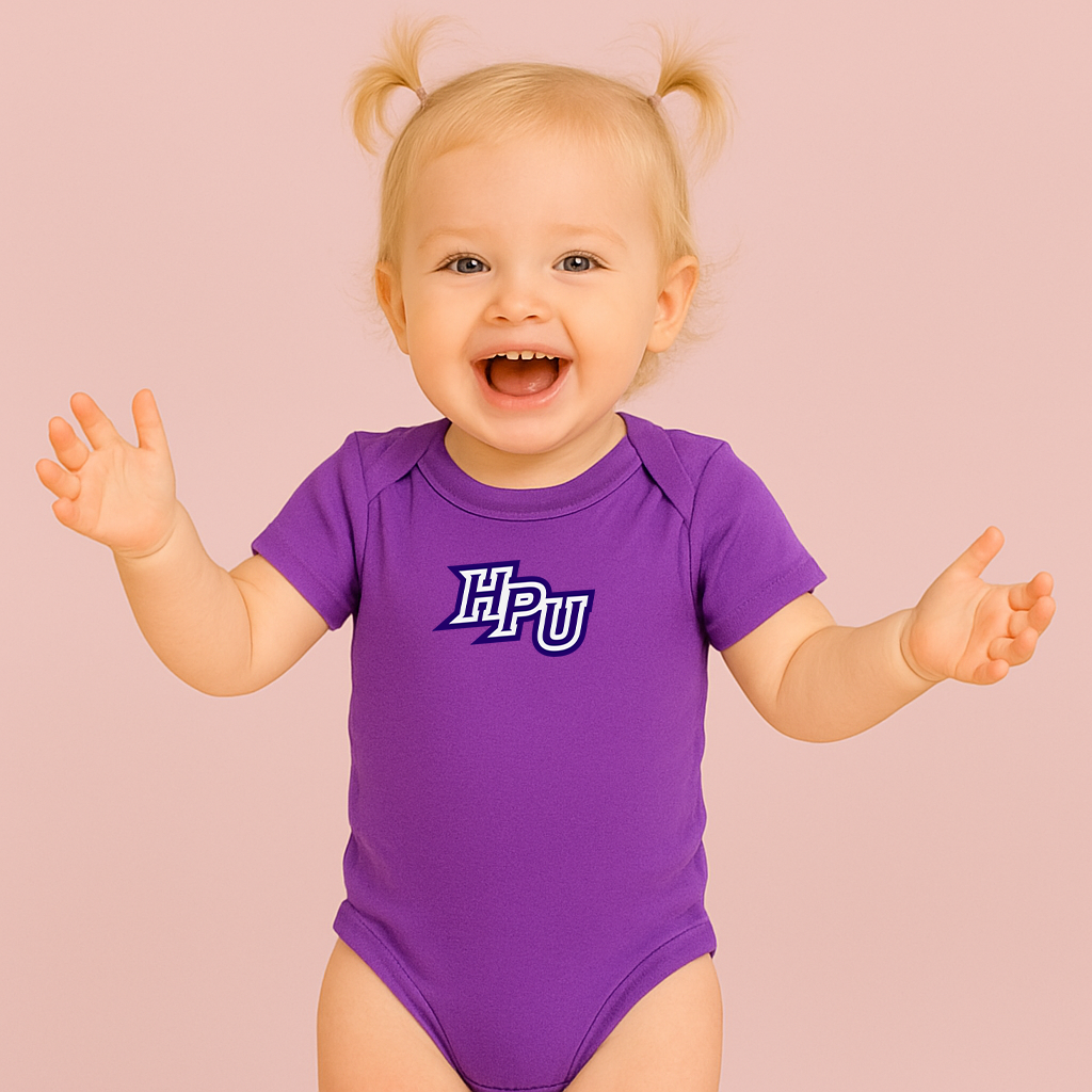 High Point Panthers Logo Baby Romper Onesie
