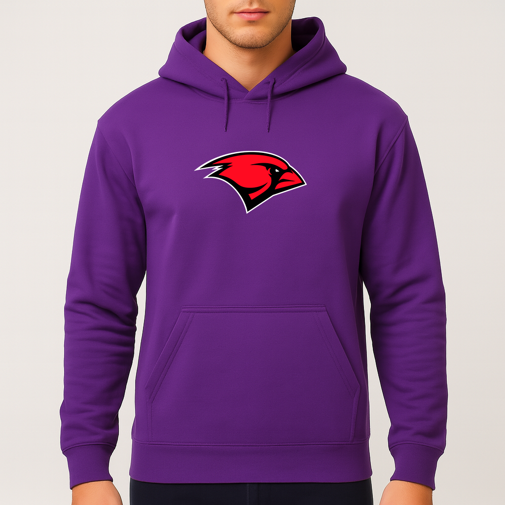 Men's Incarnate Word Cardinals Logo Pullover Hoodie
