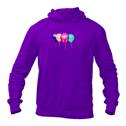 Men's Balloon-Emojis Logo Pullover Hoodie