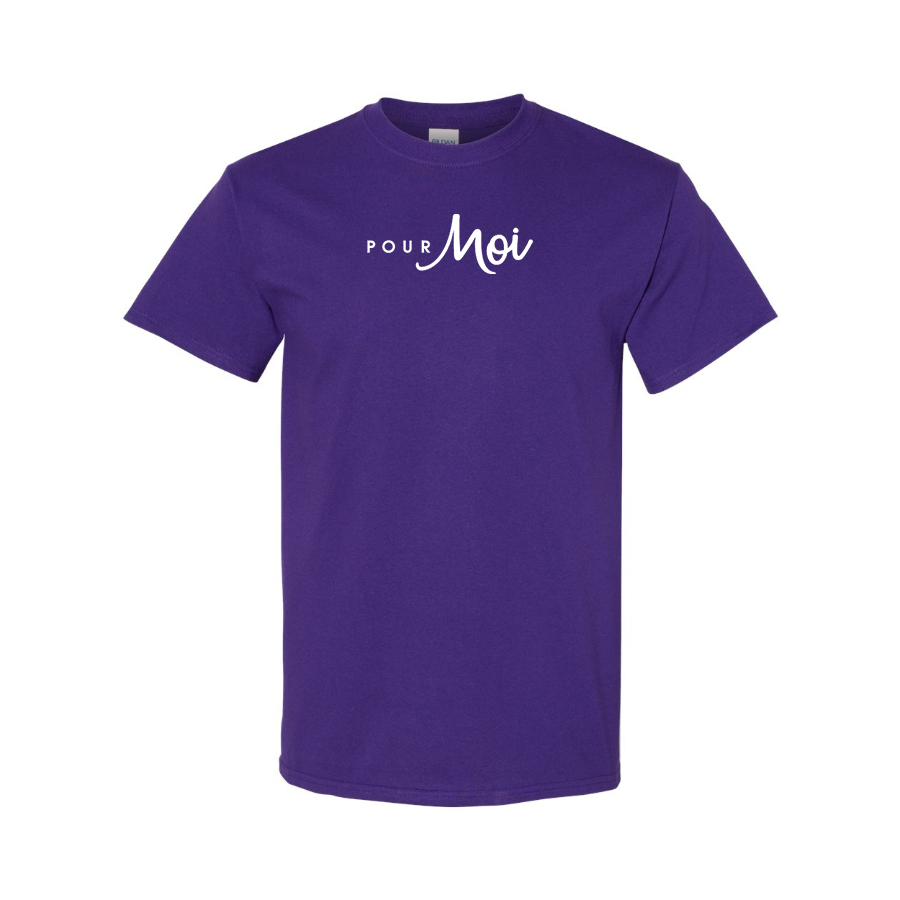 Men's Pour Moi Logo Cotton T-Shirt