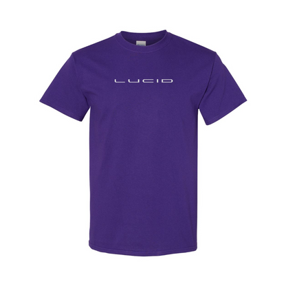 Men's Lucid Motors Logo Cotton T-Shirt