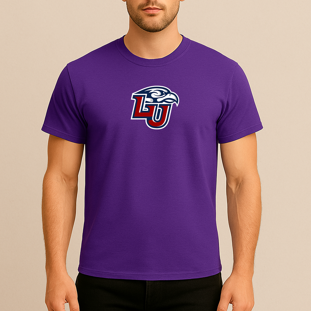 Men's Liberty Flames Logo Cotton T-Shirt