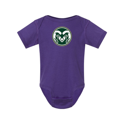 Colorado State Rams Rabbit Skins Infant Baby Rib Bodysuit