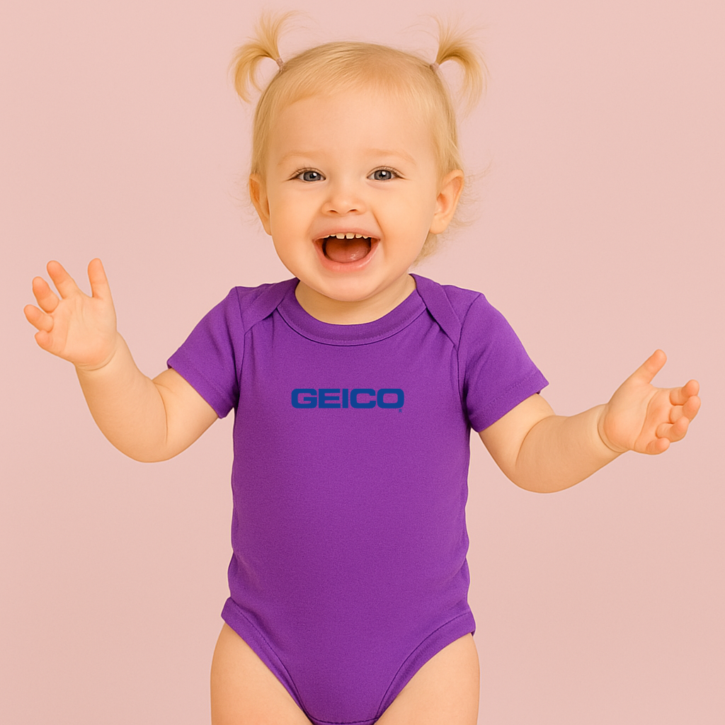 Geico Logo Baby Romper Onesie