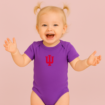 Indiana Hoosiers Logo Baby Romper Onesie